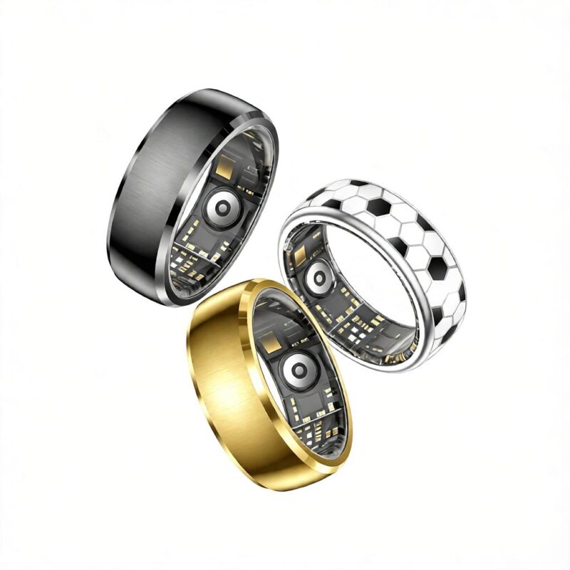 Smart Wearable Ring with Vibration Alert, Wholesale Health‑Tracking Ring, B2B OEM ODM Factory Direct Supply SY15 - Smart...